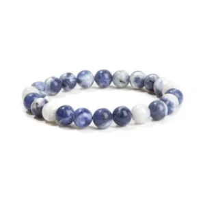 Bracelet sodalite contre l'eczéma - Pierre naturelle