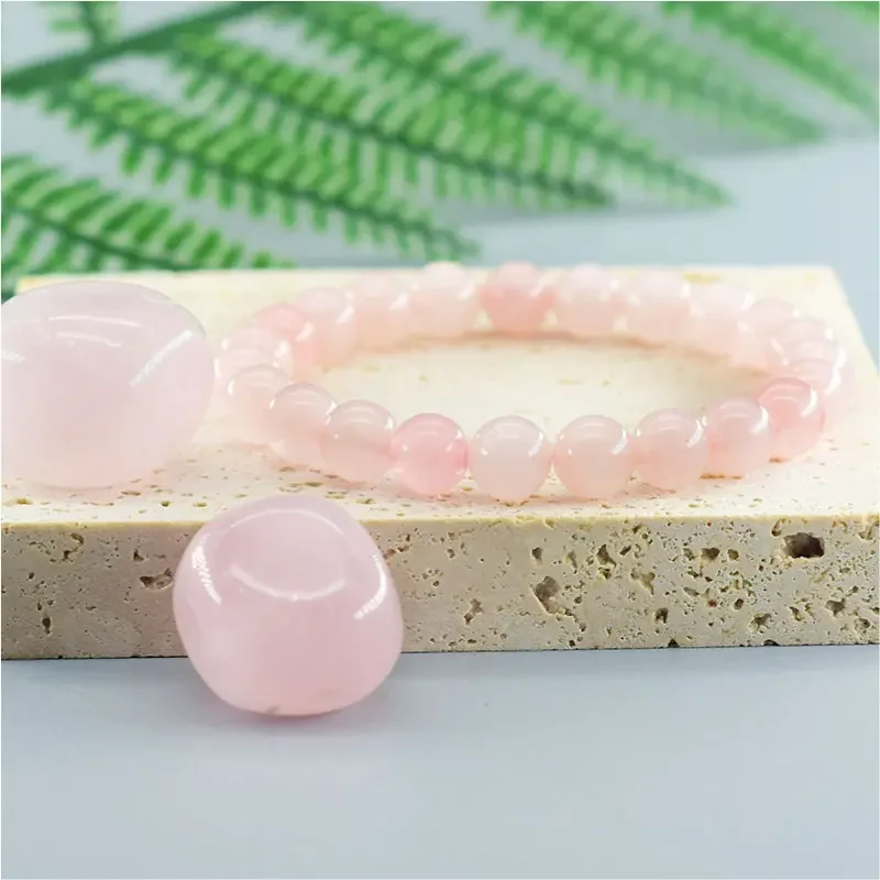 bracelet quartz rose femme 4